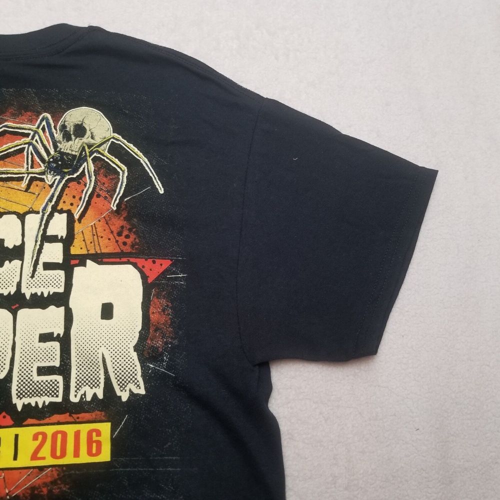 2016 Alice Cooper World Tour T Shirt size medium‎ Local Crew Rock Music Tour Tee - Picture 11 of 13